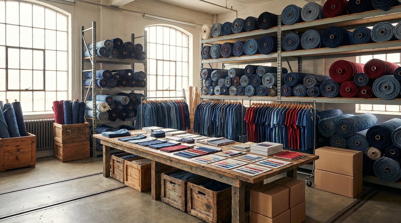 Showroom de textiles y producto terminado de AMERICANOS